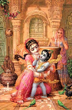 Krishna-Damodara com M�e Yashoda